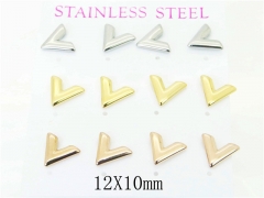 HY Wholesale Earrings 316L Stainless Steel Popular Jewelry Earrings-HY59E1195HLE
