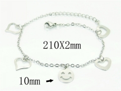 HY Wholesale Bracelets 316L Stainless Steel Jewelry Bracelets-HY39B0821HLS