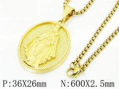 HY Wholesale Necklaces Stainless Steel 316L Jewelry Necklaces-HY09N1386HRR