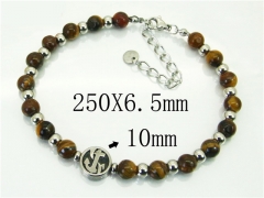 HY Wholesale Bracelets 316L Stainless Steel Jewelry Bracelets-HY41B0072HIQ