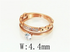 HY Wholesale Popular Rings Jewelry Stainless Steel 316L Rings-HY19R1238HCC