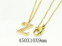HY Wholesale Necklaces Stainless Steel 316L Jewelry Necklaces-HY12N0578OLZ