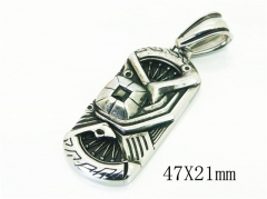 HY Wholesale Pendant Jewelry 316L Stainless Steel Jewelry Pendant-HY31P0104HGG