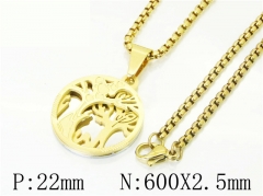 HY Wholesale Necklaces Stainless Steel 316L Jewelry Necklaces-HY09N1413HHC