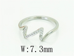 HY Wholesale Popular Rings Jewelry Stainless Steel 316L Rings-HY19R1310HEE
