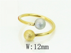 HY Wholesale Popular Rings Jewelry Stainless Steel 316L Rings-HY19R1316MW