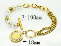 HY Wholesale Bracelets 316L Stainless Steel Jewelry Bracelets-HY80B1583OE