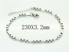 HY Wholesale Bracelets 316L Stainless Steel Jewelry Bracelets-HY70B0524ILF