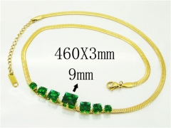 HY Wholesale Necklaces Stainless Steel 316L Jewelry Necklaces-HY91N0115HHL