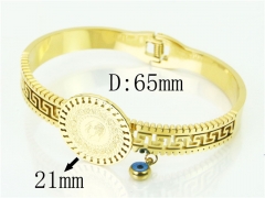 HY Wholesale Bangles Jewelry Stainless Steel 316L Fashion Bangle-HY32B0800HIS