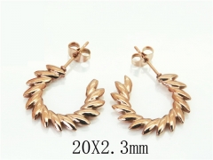 HY Wholesale Earrings 316L Stainless Steel Popular Jewelry Earrings-HY70E1351LS