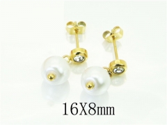 HY Wholesale Earrings 316L Stainless Steel Popular Jewelry Earrings-HY06E0392LE