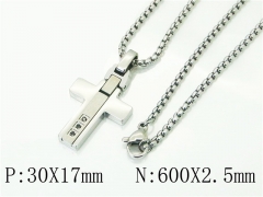 HY Wholesale Necklaces Stainless Steel 316L Jewelry Necklaces-HY41N0120HNZ