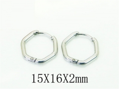 HY Wholesale Earrings 316L Stainless Steel Popular Jewelry Earrings-HY75E0015JQ