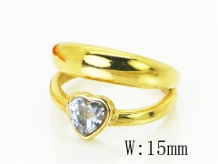 HY Wholesale Popular Rings Jewelry Stainless Steel 316L Rings-HY16R0533OX