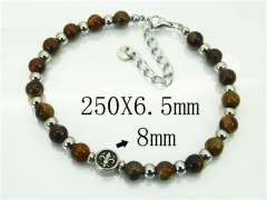 HY Wholesale Bracelets 316L Stainless Steel Jewelry Bracelets-HY41B0076HIS