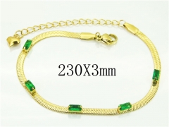 HY Wholesale Bracelets 316L Stainless Steel Jewelry Bracelets-HY91B0412OLW