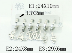 HY Wholesale Earrings 316L Stainless Steel Popular Jewelry Earrings-HY54E0162HHF