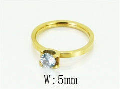 HY Wholesale Popular Rings Jewelry Stainless Steel 316L Rings-HY19R1269NZ