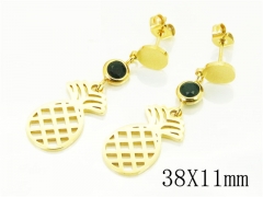 HY Wholesale Earrings 316L Stainless Steel Popular Jewelry Earrings-HY24E0084PL