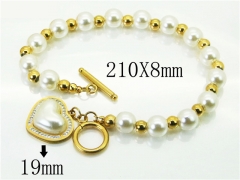 HY Wholesale Bracelets 316L Stainless Steel Jewelry Bracelets-HY80B1579OL