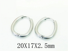HY Wholesale Earrings 316L Stainless Steel Popular Jewelry Earrings-HY75E0037JW