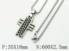 HY Wholesale Necklaces Stainless Steel 316L Jewelry Necklaces-HY41N0109HLC