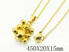 HY Wholesale Necklaces Stainless Steel 316L Jewelry Necklaces-HY74N0114LL