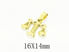 HY Wholesale Pendant Jewelry 316L Stainless Steel Jewelry Pendant-HY62P0211HL