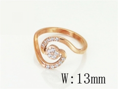 HY Wholesale Popular Rings Jewelry Stainless Steel 316L Rings-HY19R1211HID