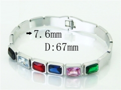 HY Wholesale Bangles Jewelry Stainless Steel 316L Fashion Bangle-HY32B0787HHQ