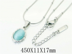 HY Wholesale Necklaces Stainless Steel 316L Jewelry Necklaces-HY09N1363PQ