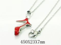 HY Wholesale Necklaces Stainless Steel 316L Jewelry Necklaces-HY74N0043LLX