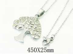 HY Wholesale Necklaces Stainless Steel 316L Jewelry Necklaces-HY74N0029KW
