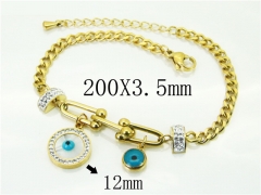 HY Wholesale Bracelets 316L Stainless Steel Jewelry Bracelets-HY32B0821HIE