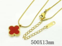 HY Wholesale Necklaces Stainless Steel 316L Jewelry Necklaces-HY59N0407MLS