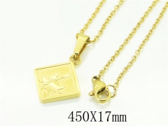 HY Wholesale Necklaces Stainless Steel 316L Jewelry Necklaces-HY74N0095LQ