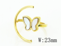 HY Wholesale Popular Rings Jewelry Stainless Steel 316L Rings-HY16R0527NV