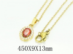 HY Wholesale Necklaces Stainless Steel 316L Jewelry Necklaces-HY12N0527PZ