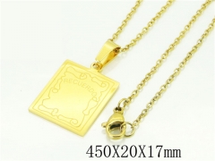HY Wholesale Necklaces Stainless Steel 316L Jewelry Necklaces-HY74N0094KL