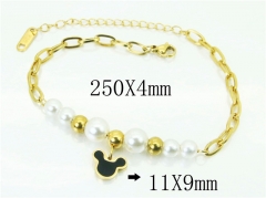 HY Wholesale Bracelets 316L Stainless Steel Jewelry Bracelets-HY80B1616NL