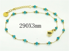HY Wholesale Anklet Stainless Steel 316L Fashion Jewelry-HY54B0509MLX