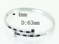 HY Wholesale Bangles Jewelry Stainless Steel 316L Fashion Bangle-HY80B1620HIQ