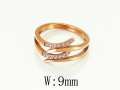 HY Wholesale Popular Rings Jewelry Stainless Steel 316L Rings-HY19R1223HHD