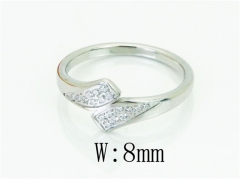 HY Wholesale Popular Rings Jewelry Stainless Steel 316L Rings-HY19R1304HHF
