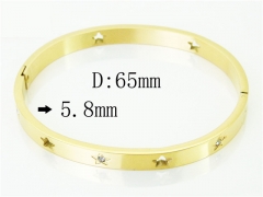 HY Wholesale Bangles Jewelry Stainless Steel 316L Fashion Bangle-HY09B1245HKF
