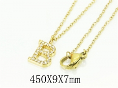 HY Wholesale Necklaces Stainless Steel 316L Jewelry Necklaces-HY12N0554OLB