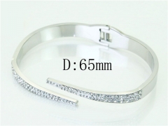 HY Wholesale Bangles Jewelry Stainless Steel 316L Fashion Bangle-HY32B0808HIR