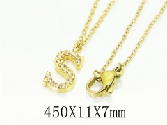 HY Wholesale Necklaces Stainless Steel 316L Jewelry Necklaces-HY12N0571OLS