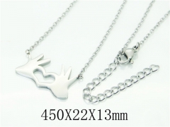 HY Wholesale Necklaces Stainless Steel 316L Jewelry Necklaces-HY36N0052LR